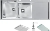 سینک ظرفشویی توکار کد 601 اخوان