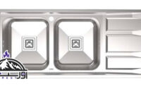 سینک ظرفشویی توکار کن 8111S