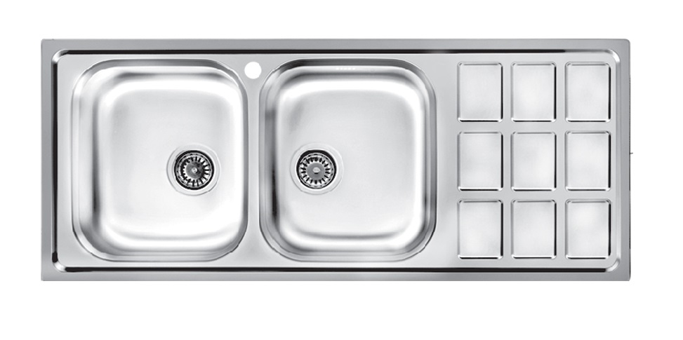 سینک ظرفشویی توکار کد 368 اخوان