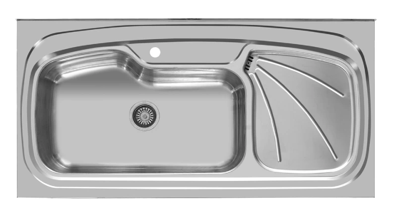 سینک ظرفشویی روکار کد 134 اخوان