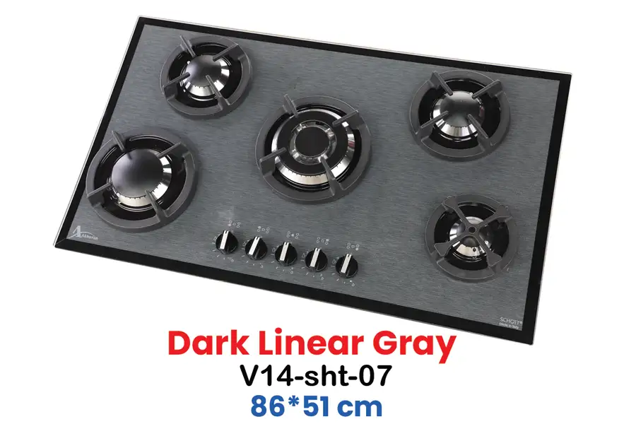 v14-shot Dark linear Gray (v14-SHT-07)