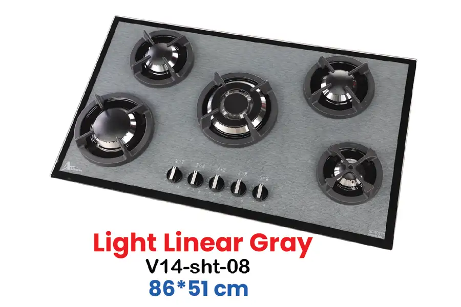 v14-shot Light linear Gray (v14-SHT-08)