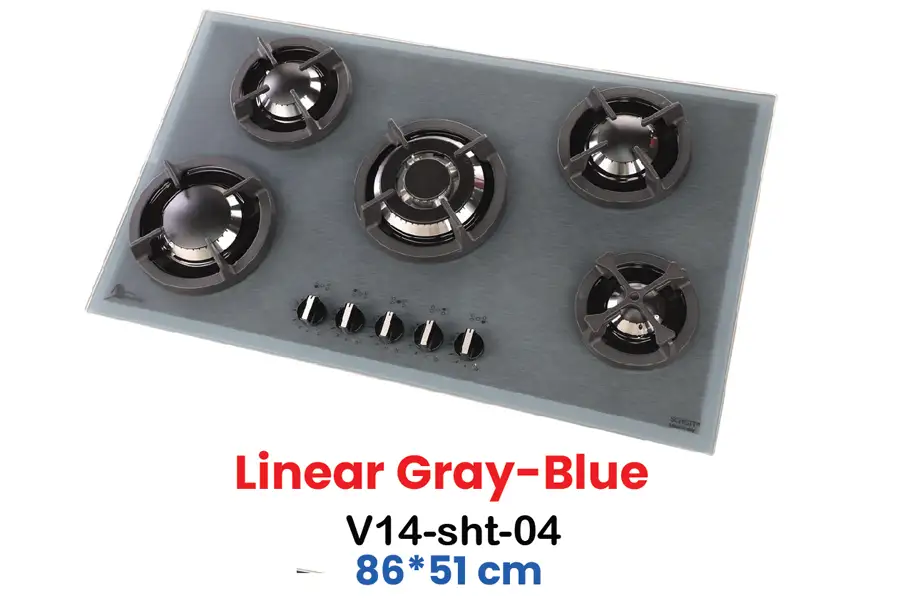 v14-shot linear Gray Blue (v14-SHT-04)