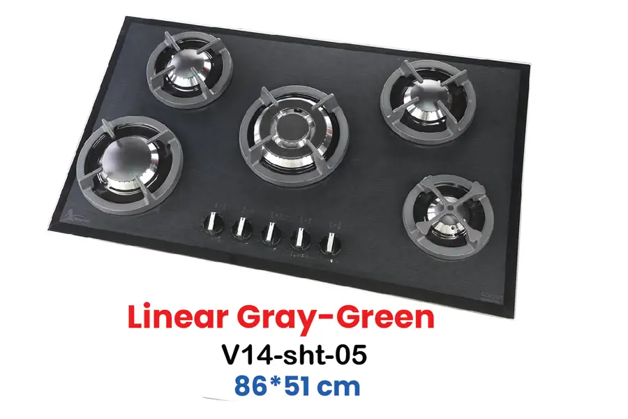 v14-shot linear Gray Green (v14-SHT-05)