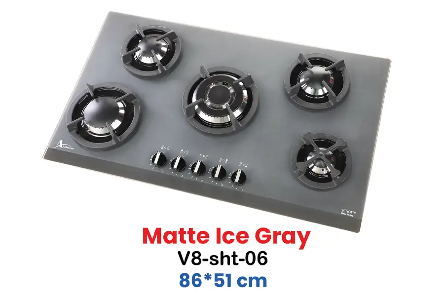 v8-shot linear Ice Gray (v8-SHT-06)
